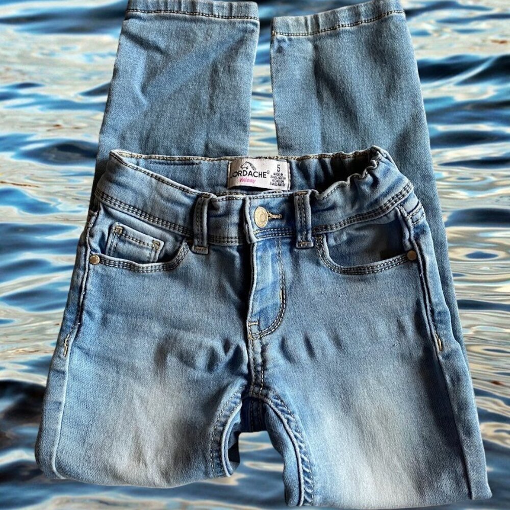 Jordache Distressed Slim Jeans
